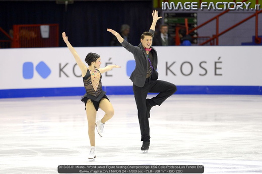 2013-03-01 Milano - World Junior Figure Skating Championships 1237 Celia Robledo-Luis Fenero ESP